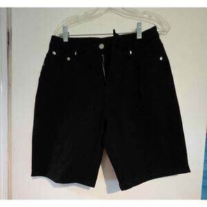 NWOT Black denim Shorts   SIZE MED
